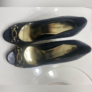 Anne Klein Heels-Black
